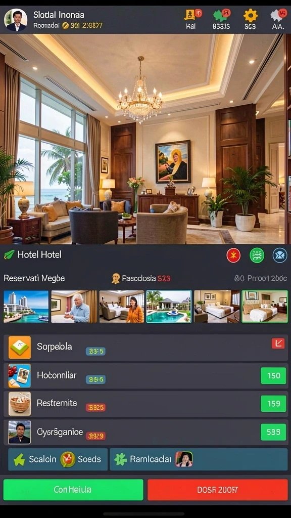 Halaman detail dengan informasi versi, ukuran, dan rating.